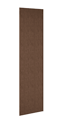 Classic Tall Cabinet Panel With Filler Attached 24" x 96" - Bark