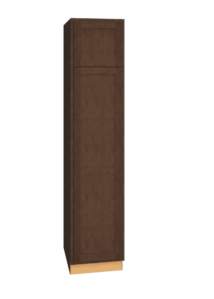 Classic Utility Cabinet Single Door 18" x 84" - Bark Classic Utility Cabinet Single Door 18" x 84" - Bark