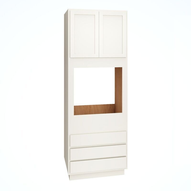 [OC3D339324.MCS] Classic Single Oven 3 Drawers 33 x 93 - Snow