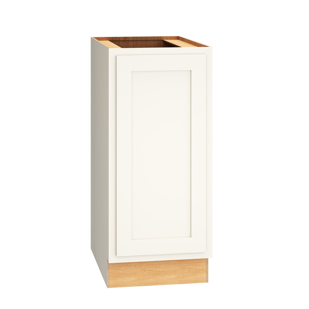 Classic Full Height Base Single Door 15"" - Snow