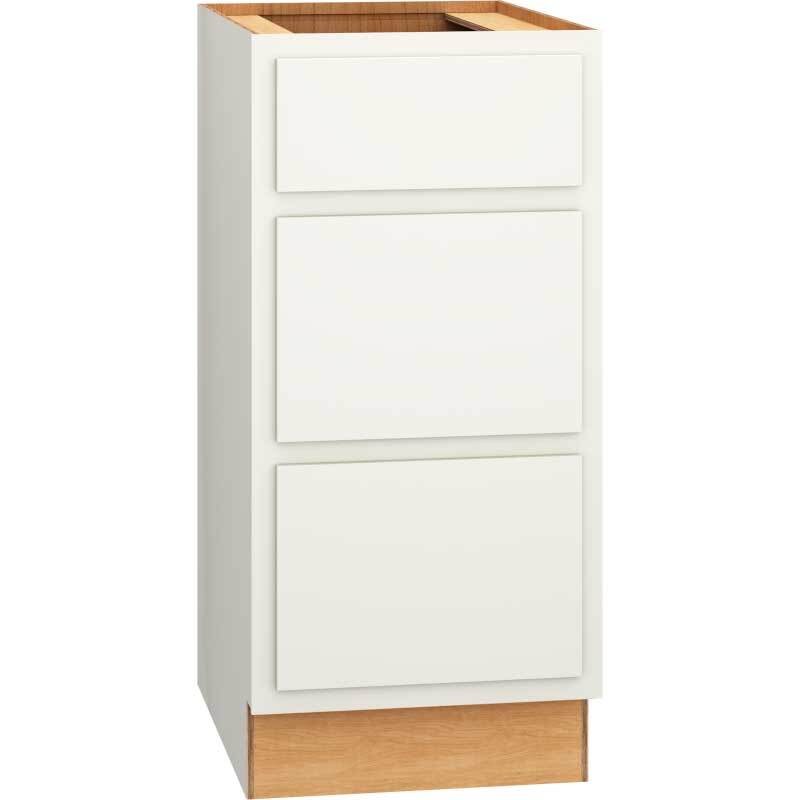 Classic Vanity 3 Drawer Base 21" D x 32 1/2" H - Snow