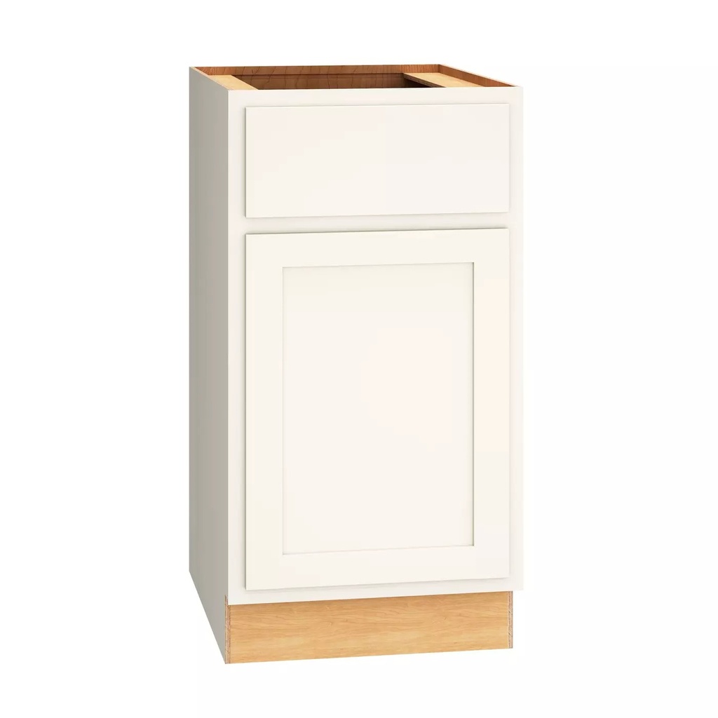 [BWB18.MCS] Classic Base Wastebasket 18" Wide - Snow