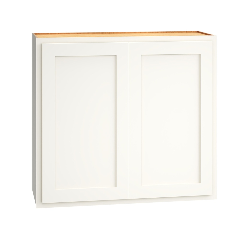 Classic Wall Double Door 33 x 30 - Snow