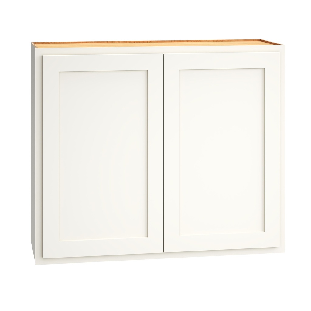 Classic Wall Double Door 36 x 30 - Snow