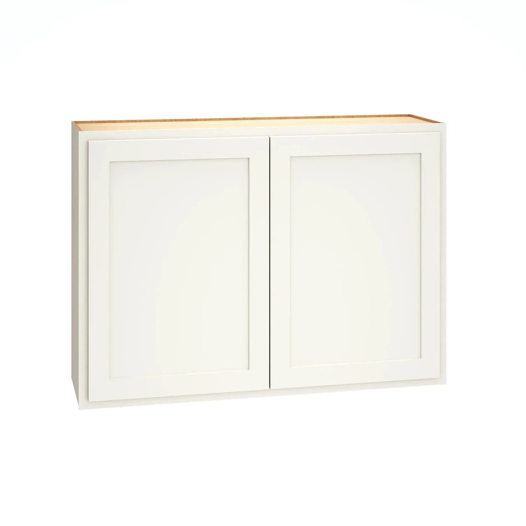 Classic Wall Double Door 42 x 30 - Snow