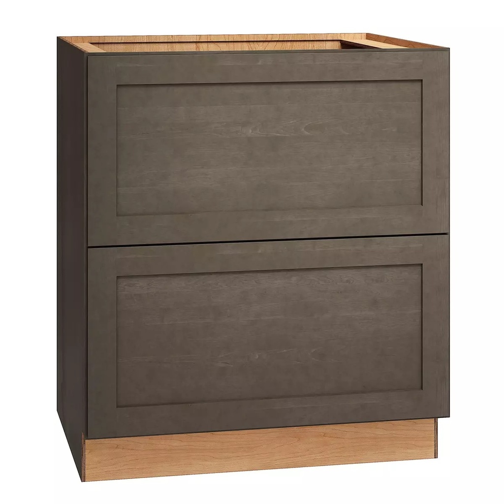 [2DB36.MOB] Omni 2 Drawer Base 36" - Beachwood