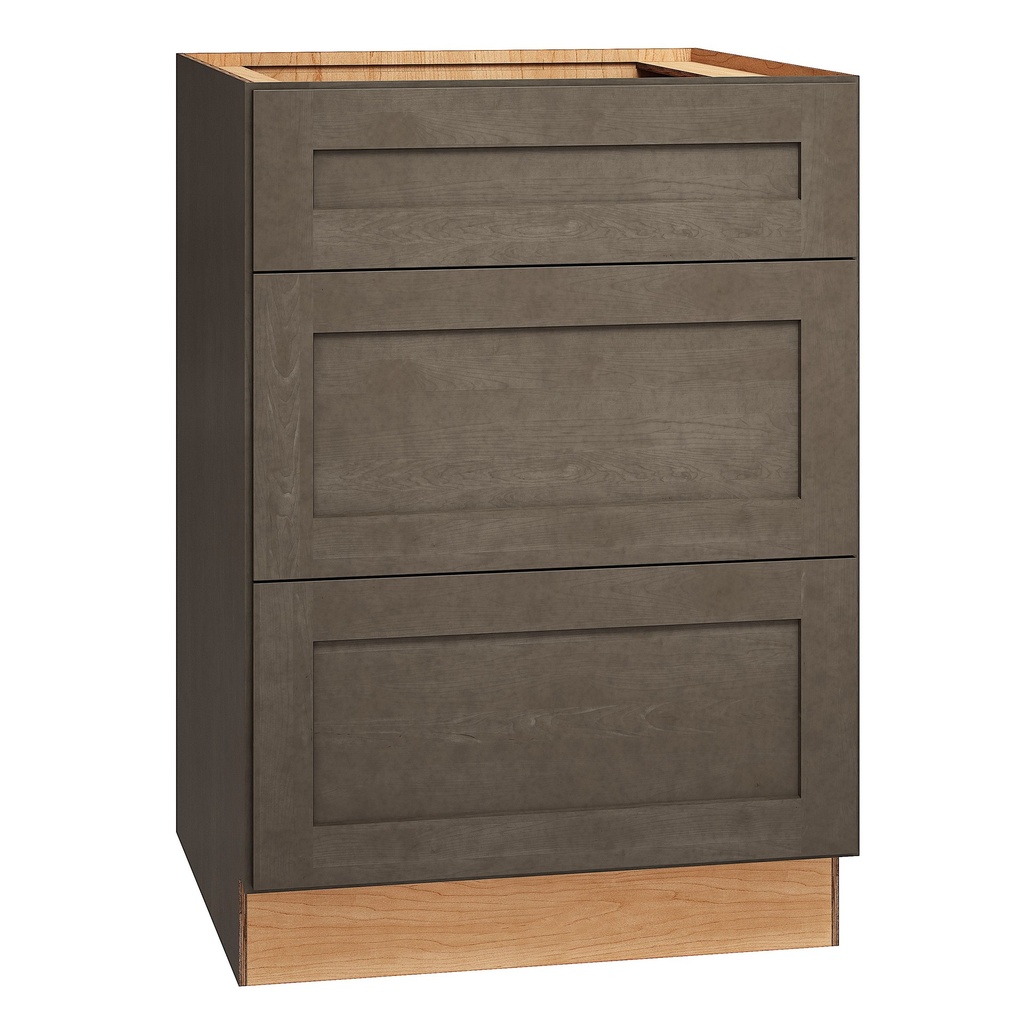 [3DB24.MOB] Omni 3 Drawer Base 24 - Beachwood