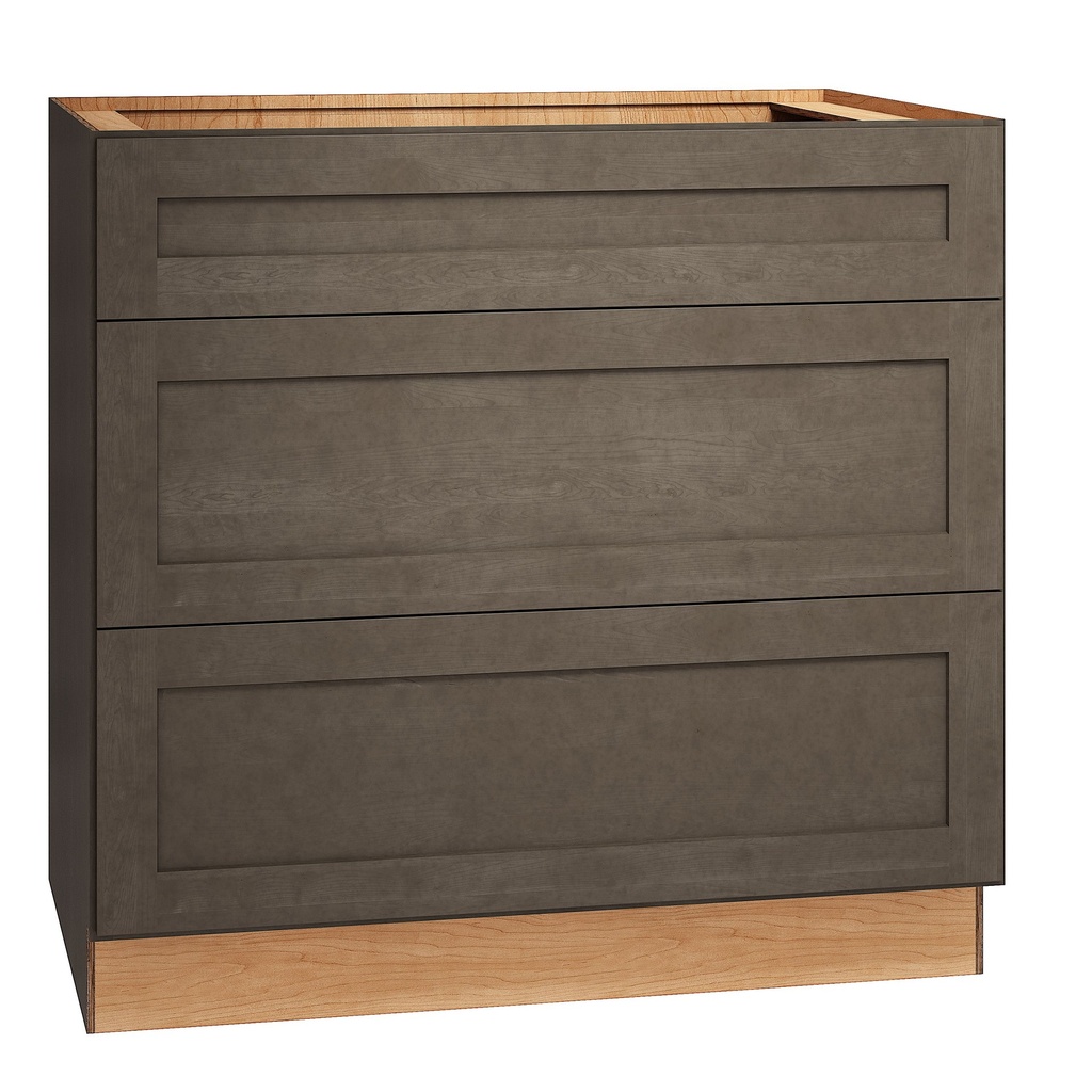 [3DB36.MOB] Omni 3 Drawer Base 36 - Beachwood