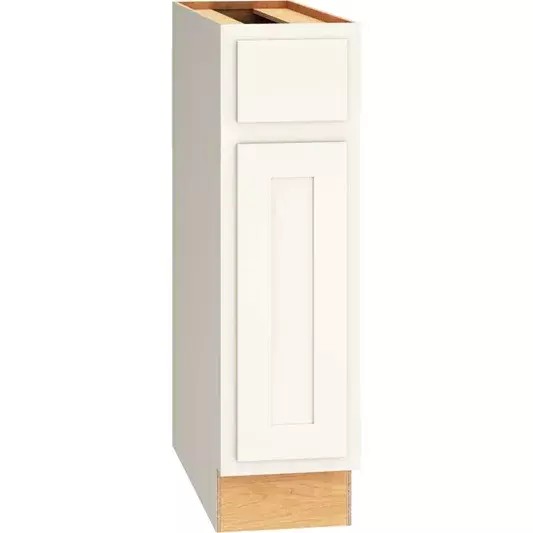 [B9R.MCS] Classic Base Single Door 9" Wide - Snow