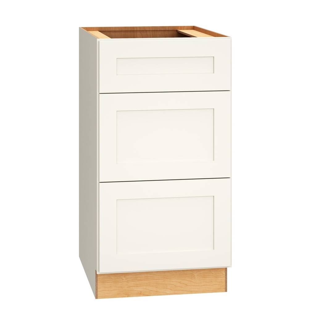 [3DB18.MOS] Omni 3 Drawer Base 18 - Snow