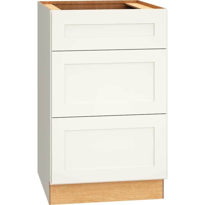 [3DB21.MOS] Omni 3 Drawer Base 21 - Snow