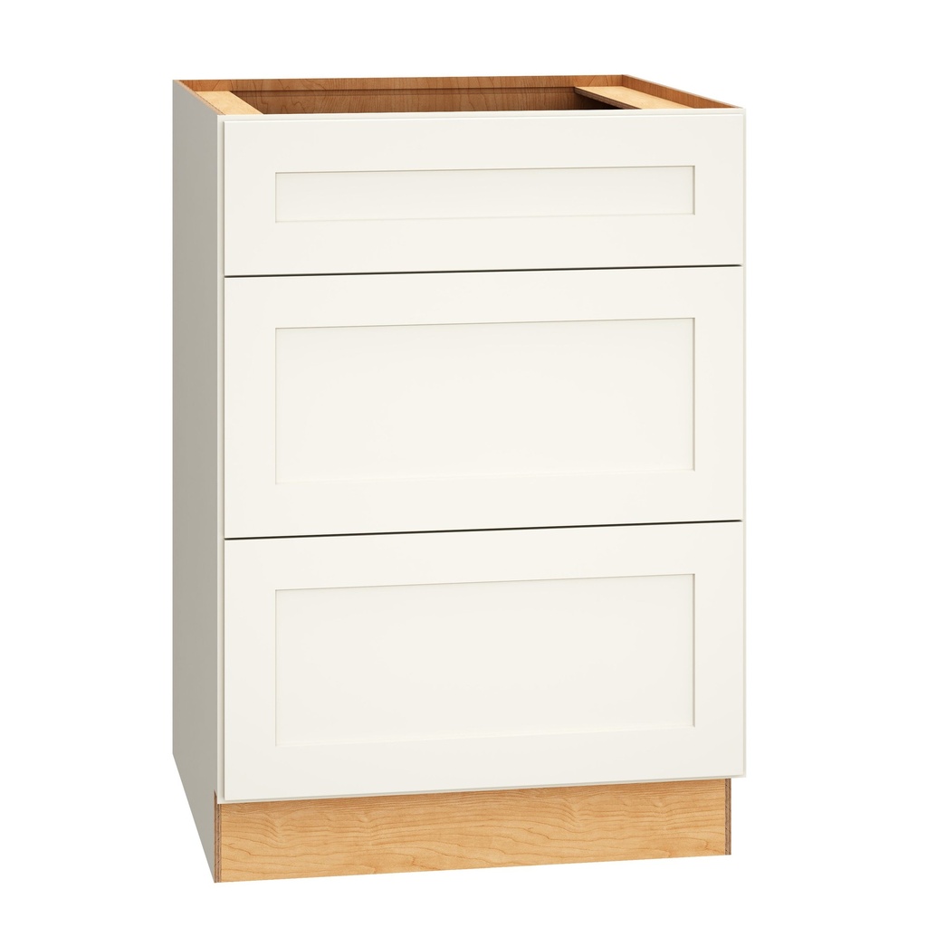 Omni 3 Drawer Base 24 - Snow