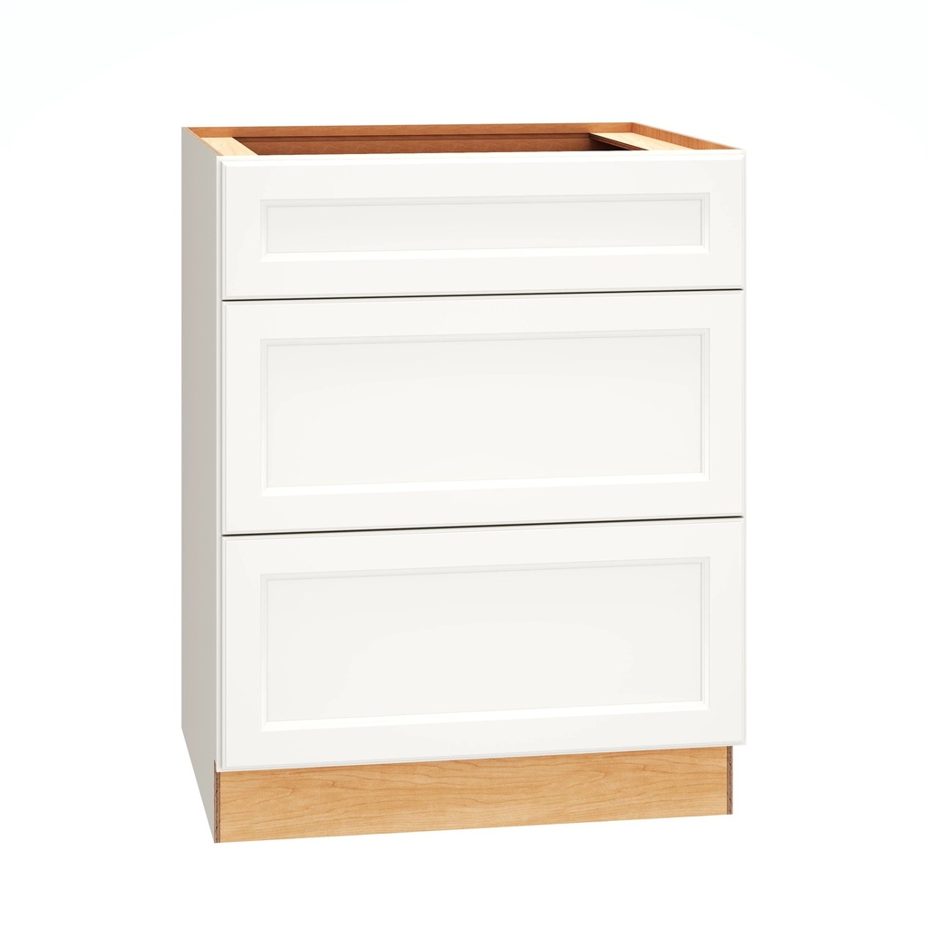 Omni 3 Drawer Base 27 - Snow