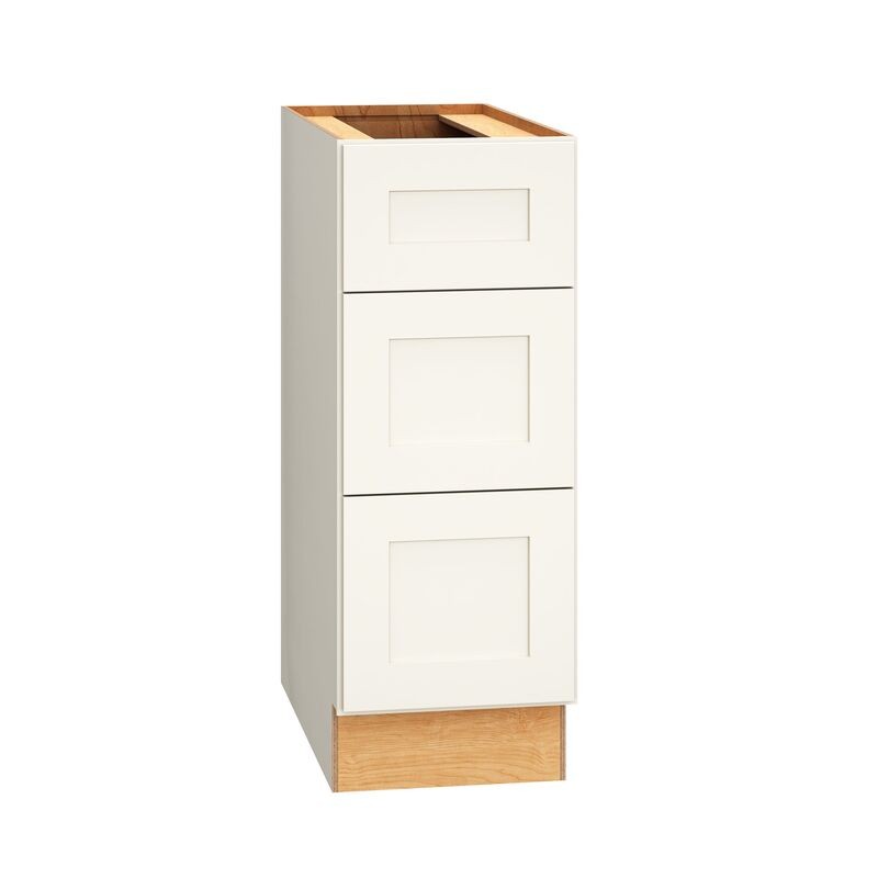 Omni Universal Design 3 Drawer Base 12 x 24 x 32.5 - Snow