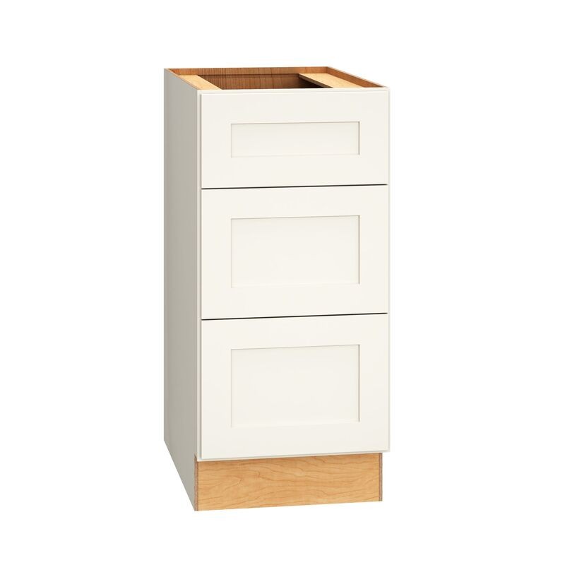 Omni Universal Design 3 Drawer Base 15 x 24 x 32.5 - Snow