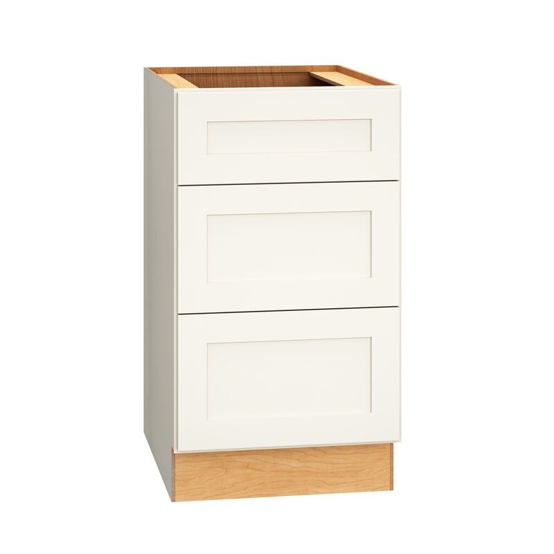 Omni Universal Design 3 Drawer Base 18 x 24 x 32.5 - Snow
