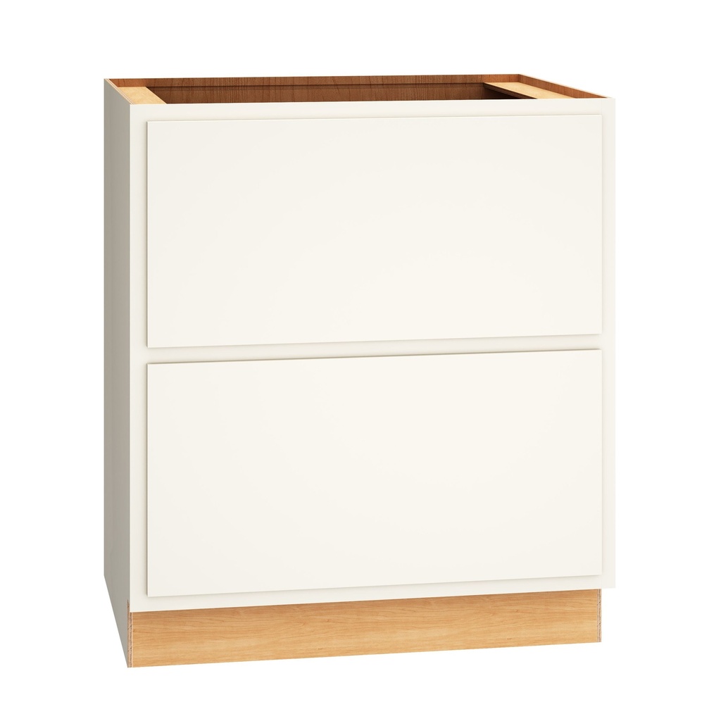 Classic 2 Drawer Base 30 - Snow