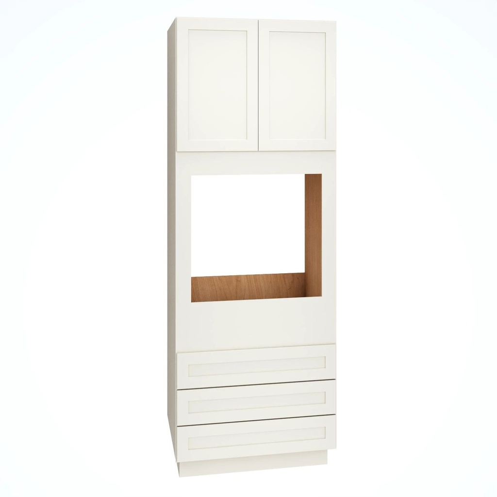 Omni Single Oven 3 Drawers 33 x 93 - Snow