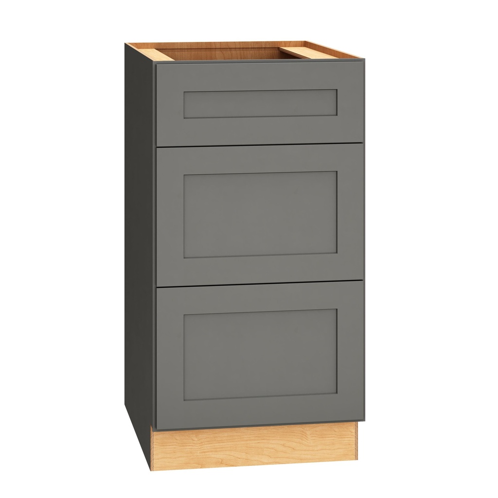 Omni 3 Drawer Base 18 - Graphite