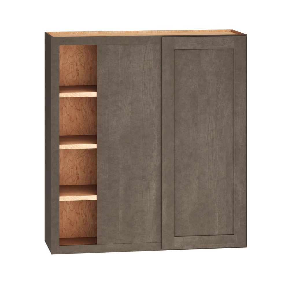 Omni Wall Corner Single Door 36 x 39 - Beachwood