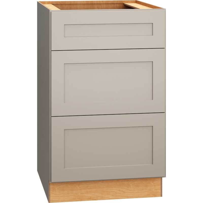 Omni 3 Drawer Base 21""- Mineral