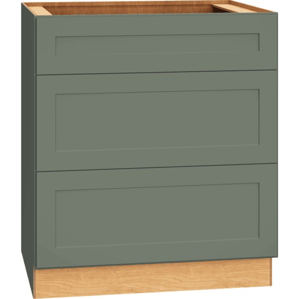 [3DB30.MOR] Omni 3 Drawer Base 30 - Rosemary