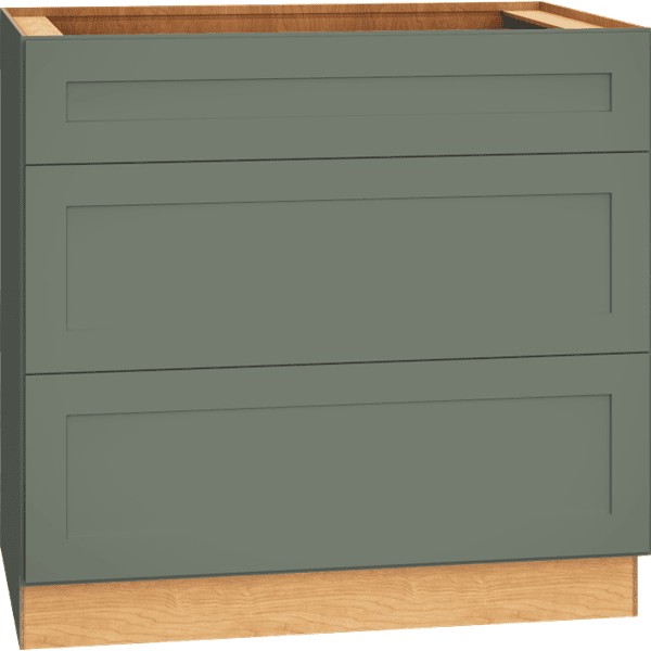 [3DB36.MOR] Omni 3 Drawer Base 36 - Rosemary