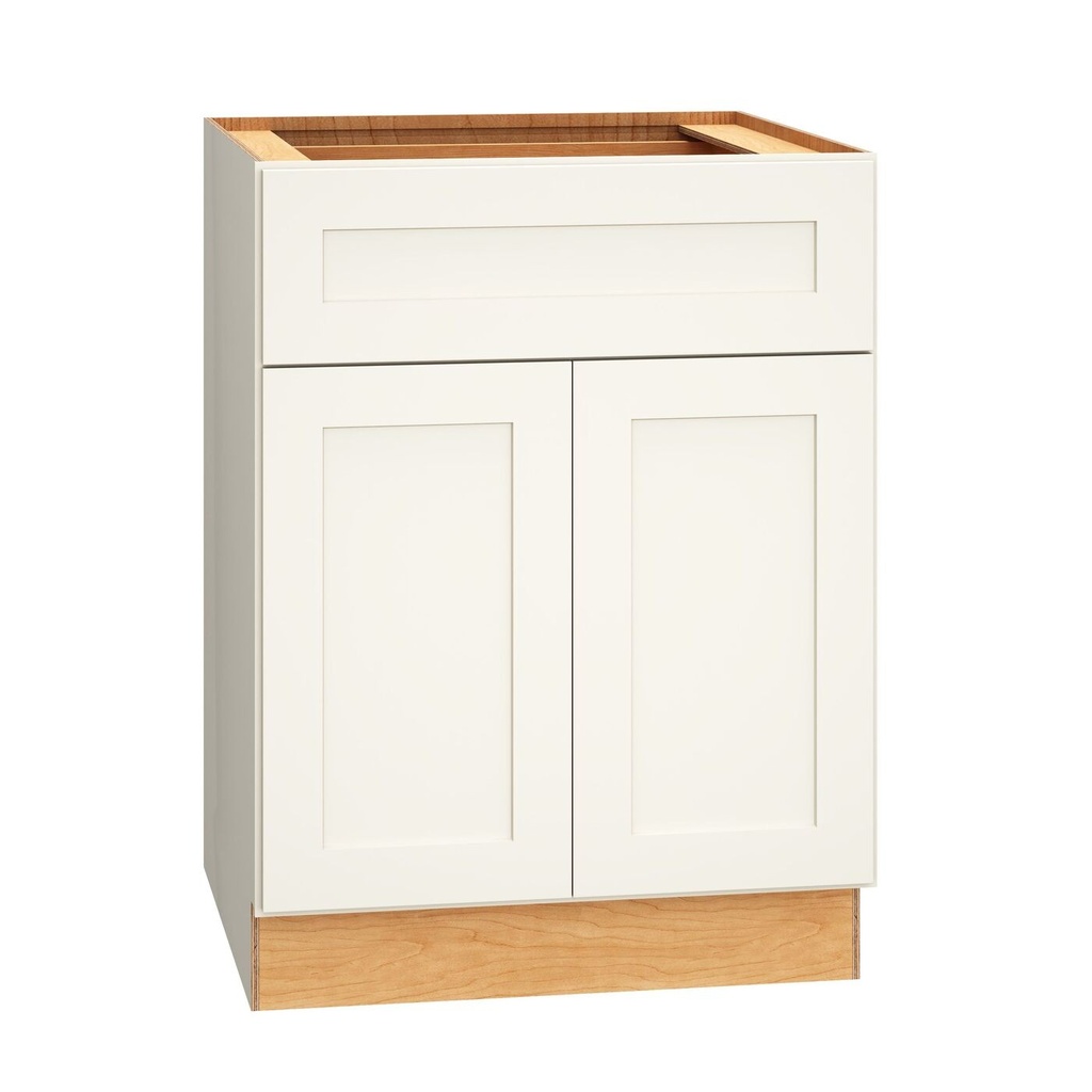 Omni Universal Design Base Single Door 24 x 24 x 32.5 - Snow
