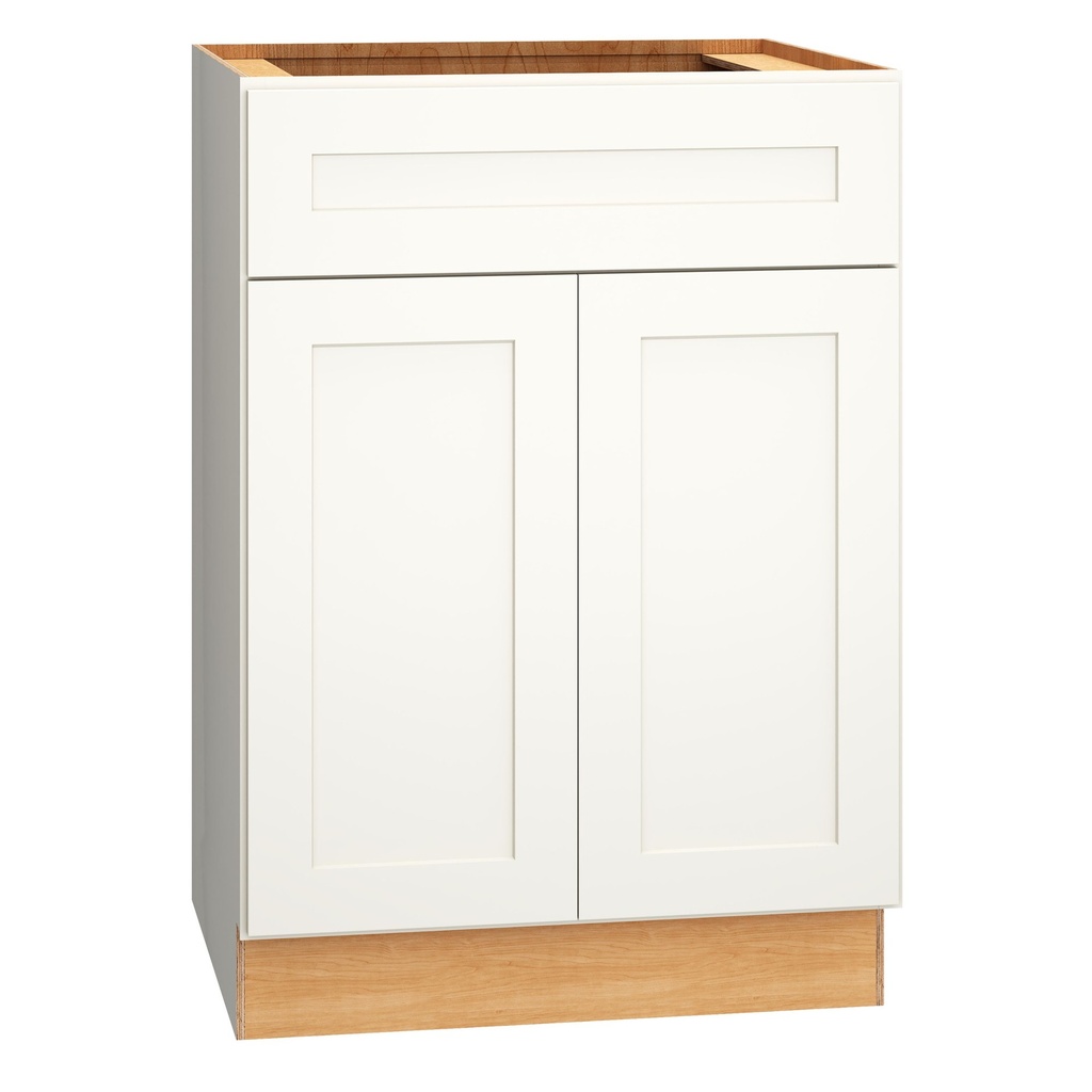 Omni Vanity Sink Base 24 - Snow