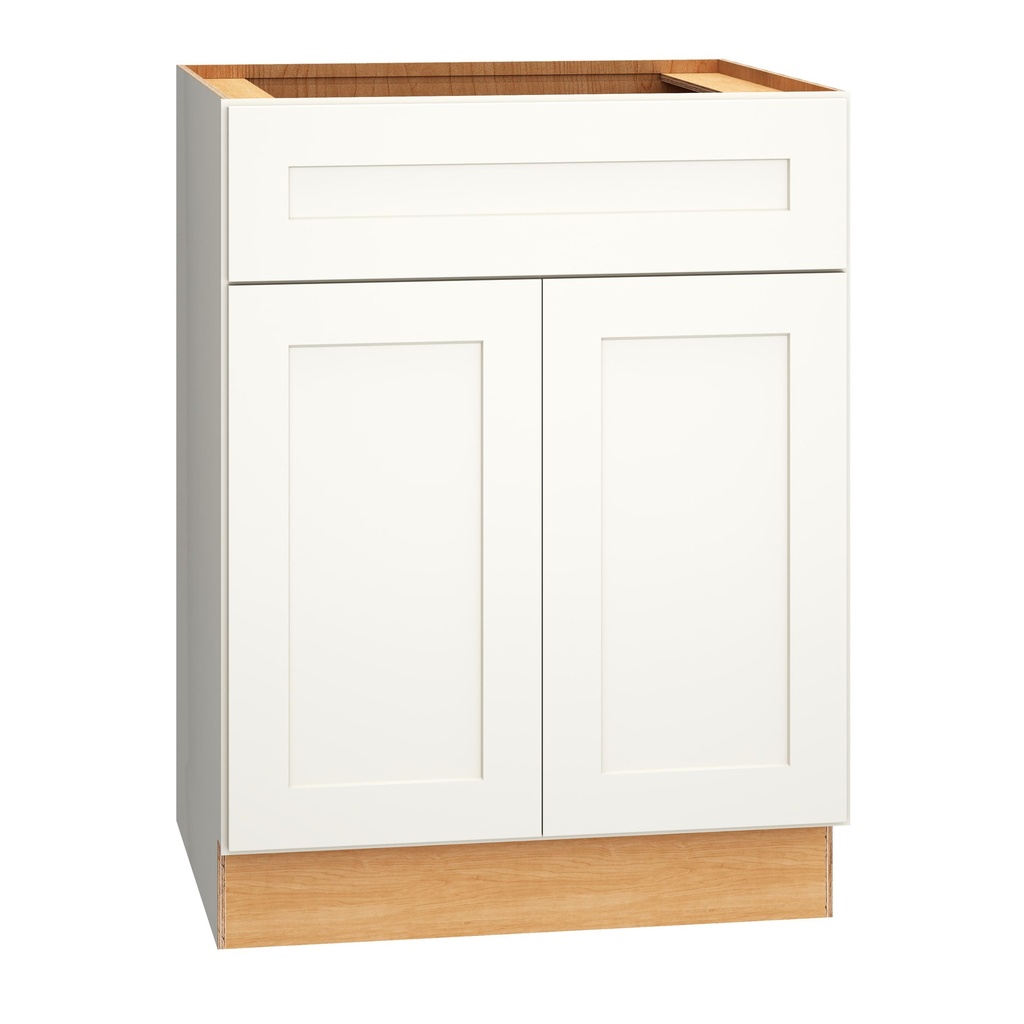 Omni Vanity Sink Base 24 x 32 1/2 - Snow