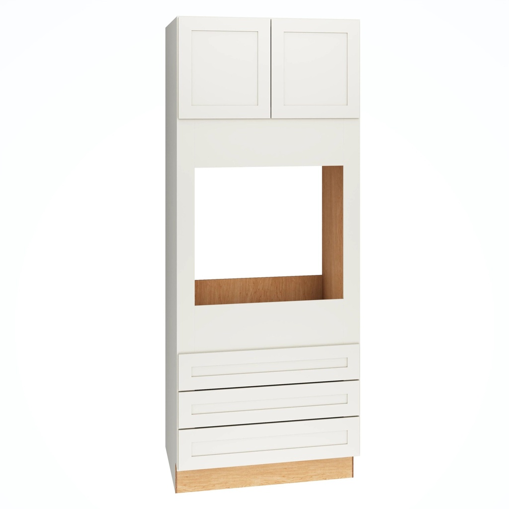 Omni Single Oven 3 Drawers 33 x 84 - Snow