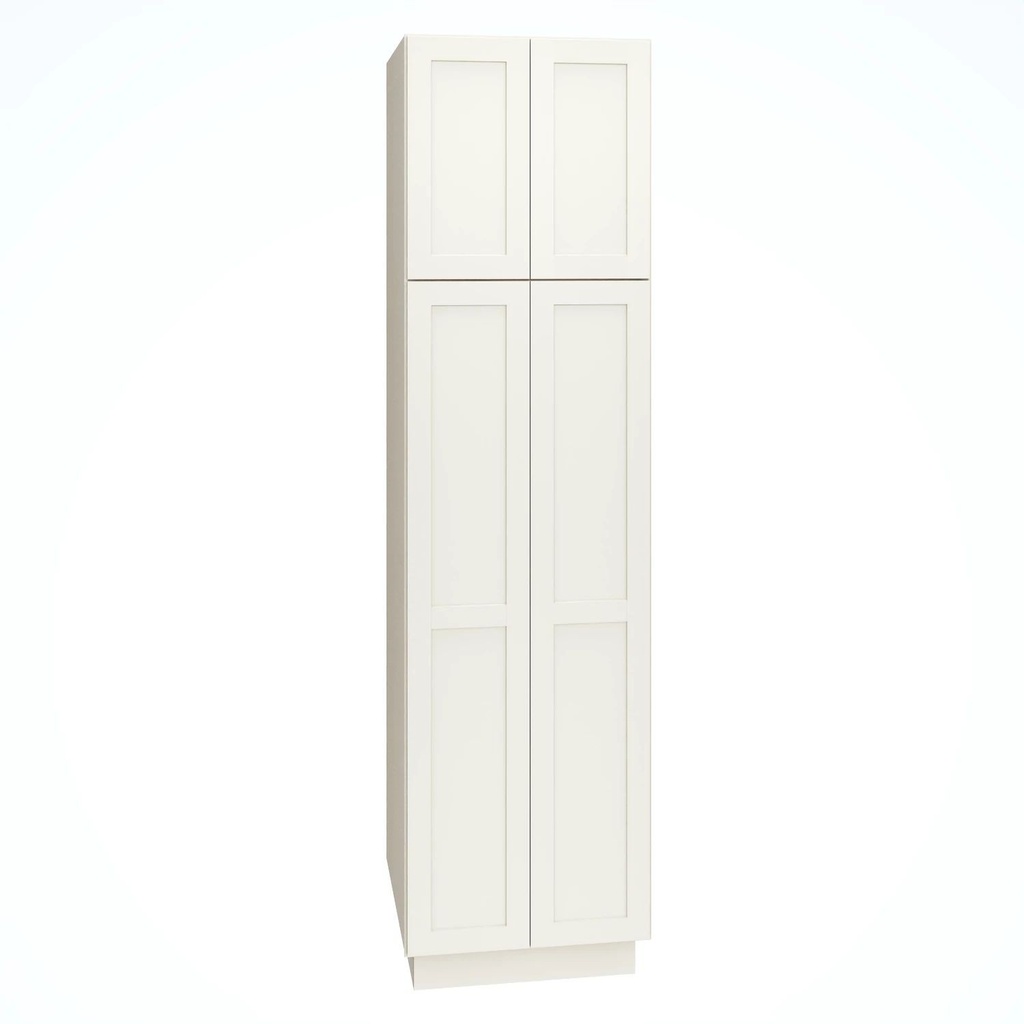 Omni Wide Utility Double Door 24 x 96 - Snow
