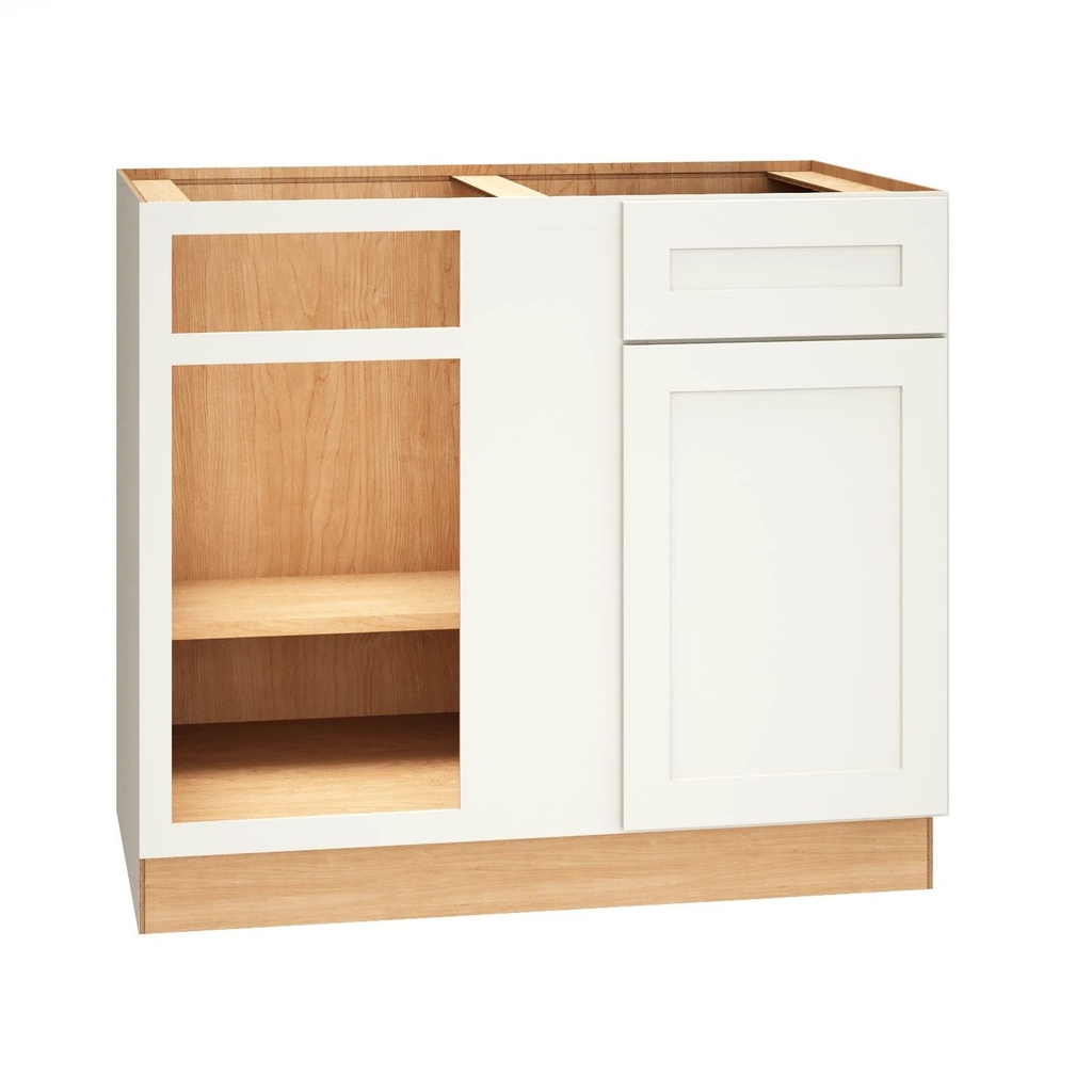 Omni Base Corner Single Door 42 - Snow