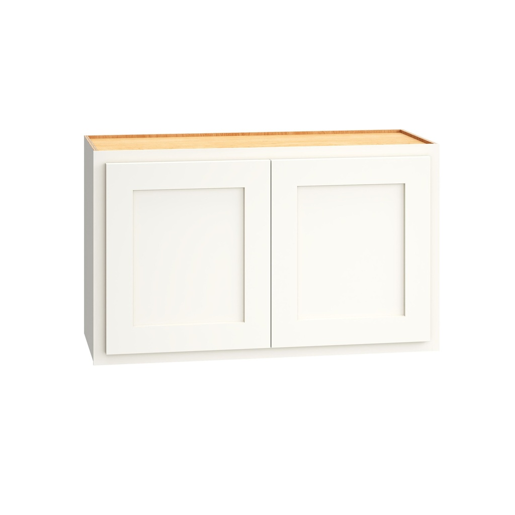 Classic Wall Double Door 30 x 18 - Snow