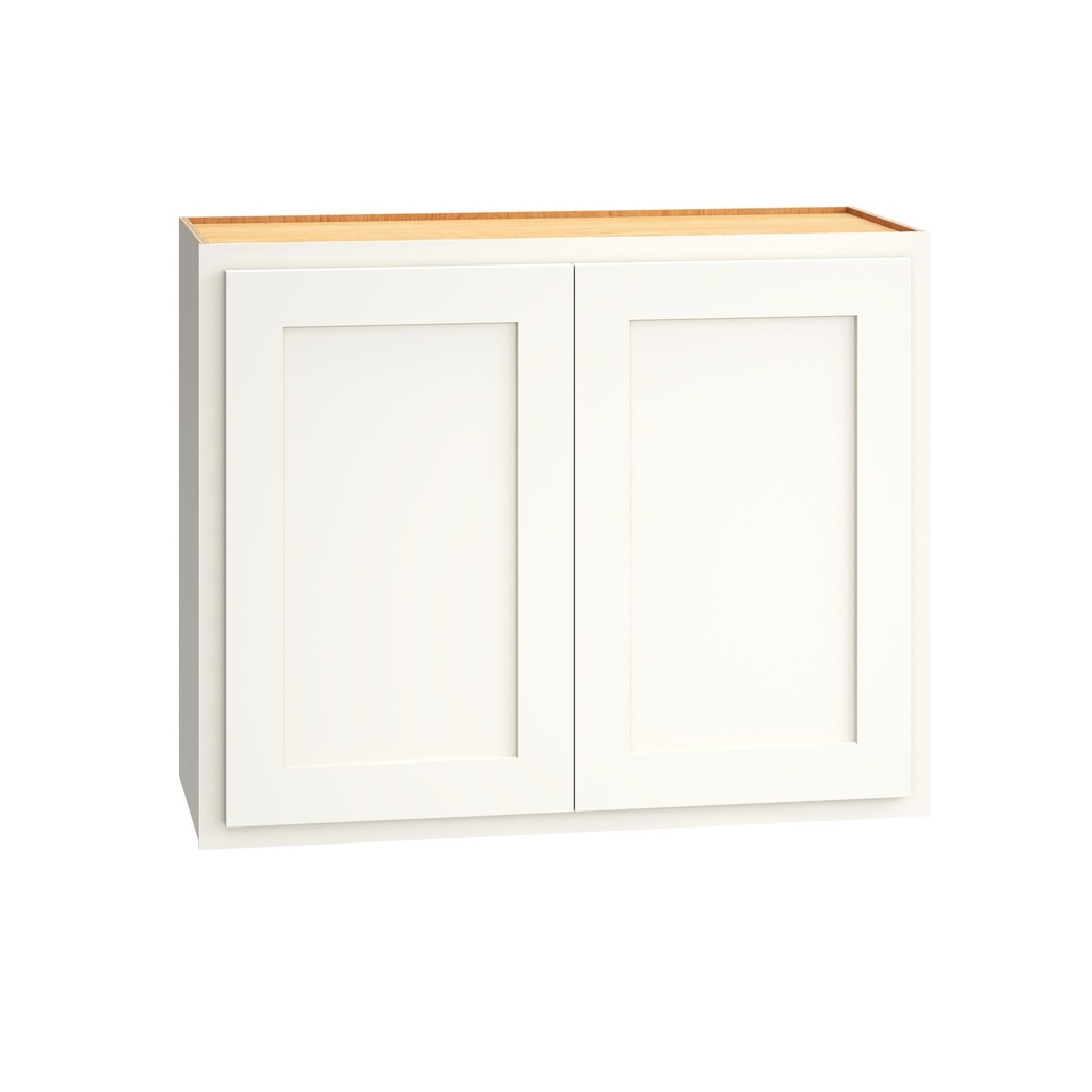 Classic Wall Double Door 30 x 24 - Snow