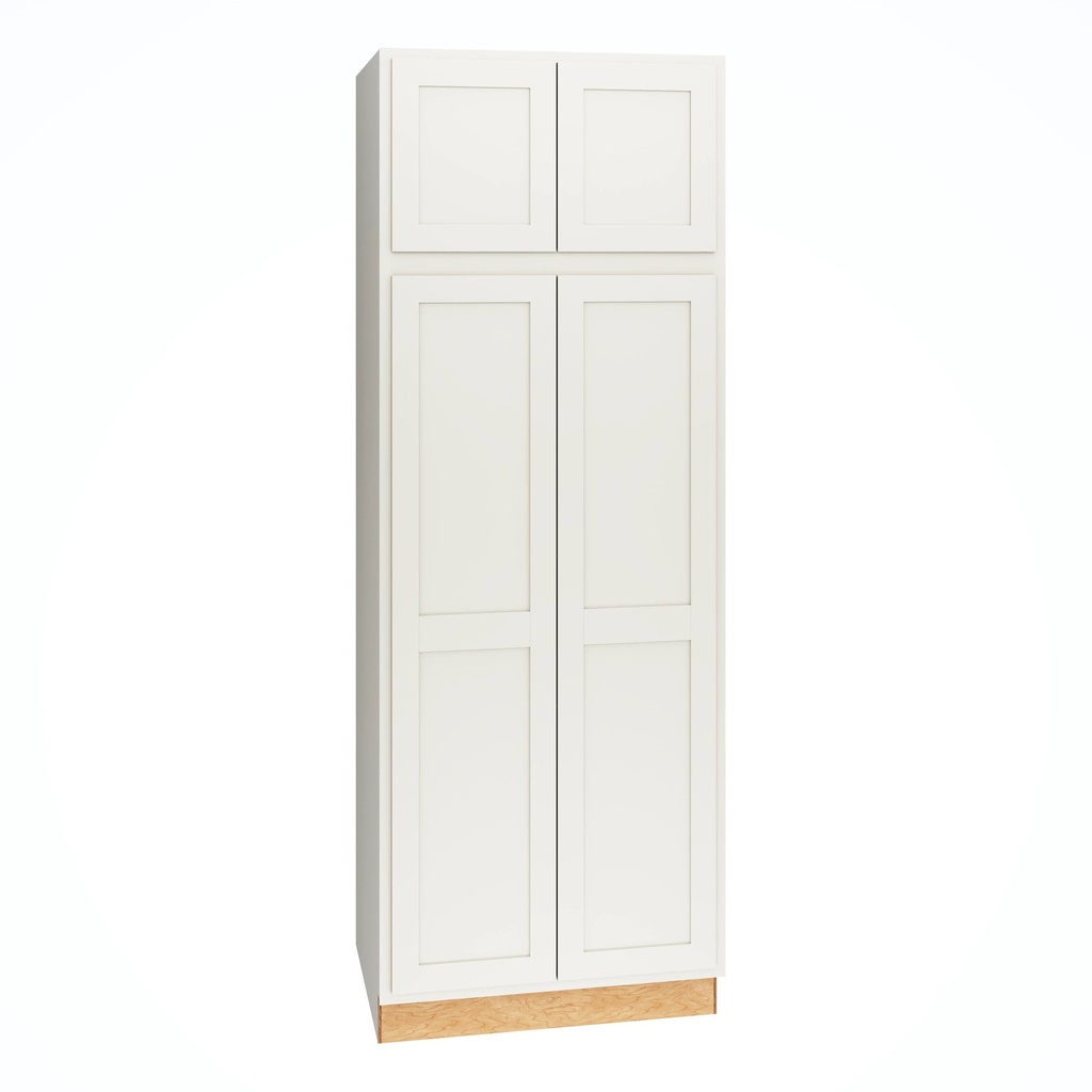 Classic Wide Utility Double Door 30 x 84 - Snow