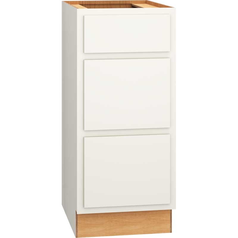 Classic Vanity 3 Drawer Base 24 x 21 - Snow