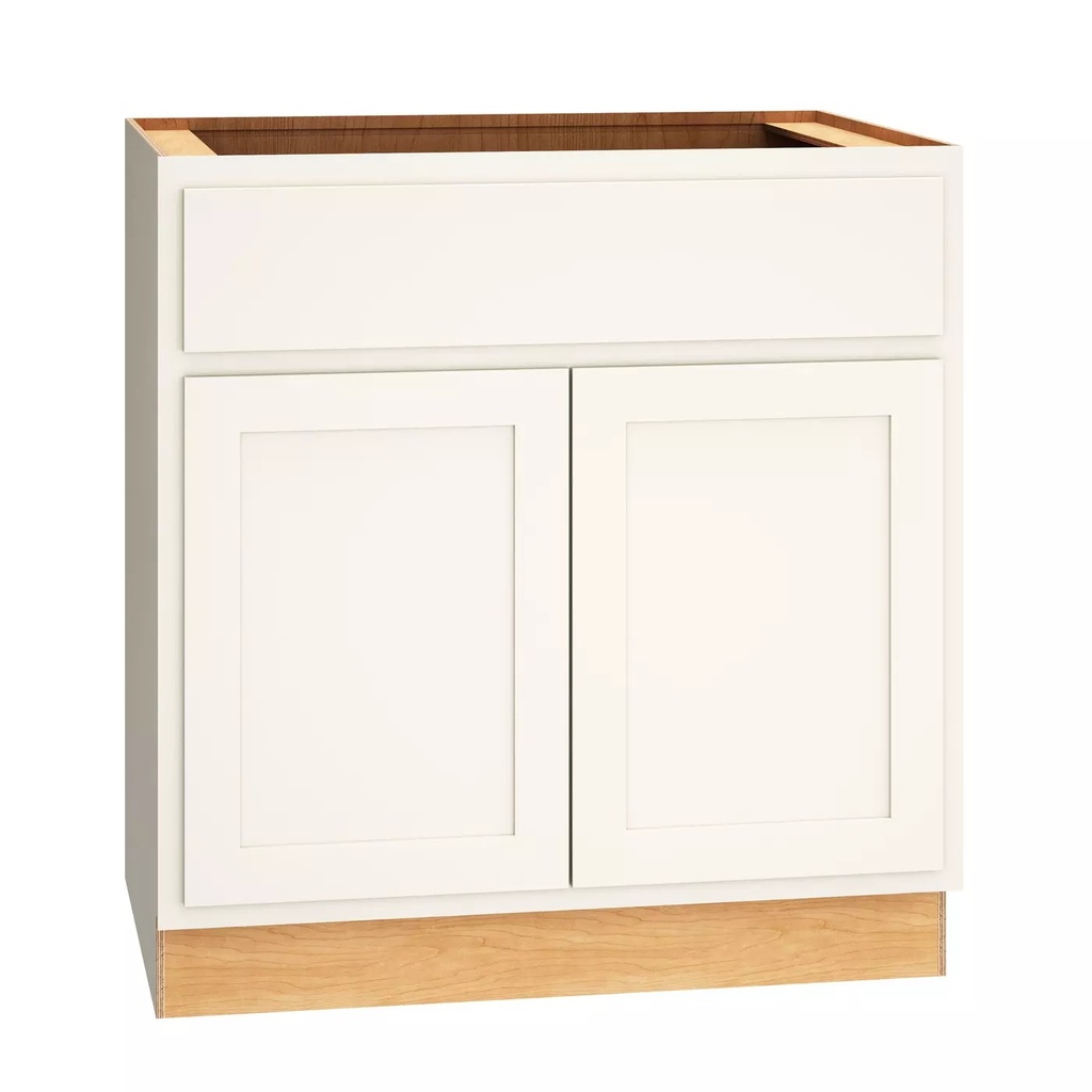 Classic Base Double Door 33 - Snow