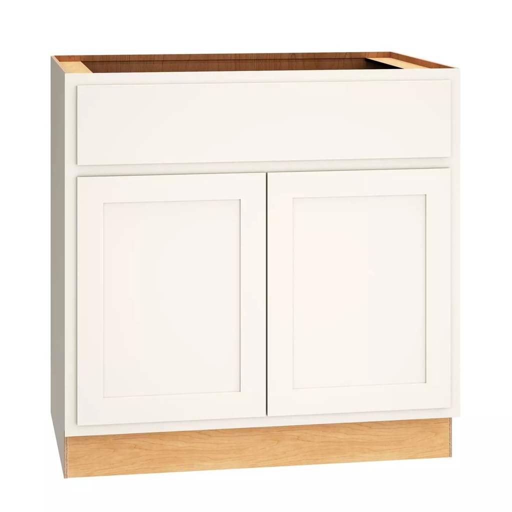 Classic Base Double Door 36" wide - Snow
