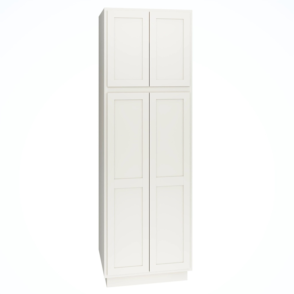 Classic Wide Utility Double Door 30 x 93 - Snow