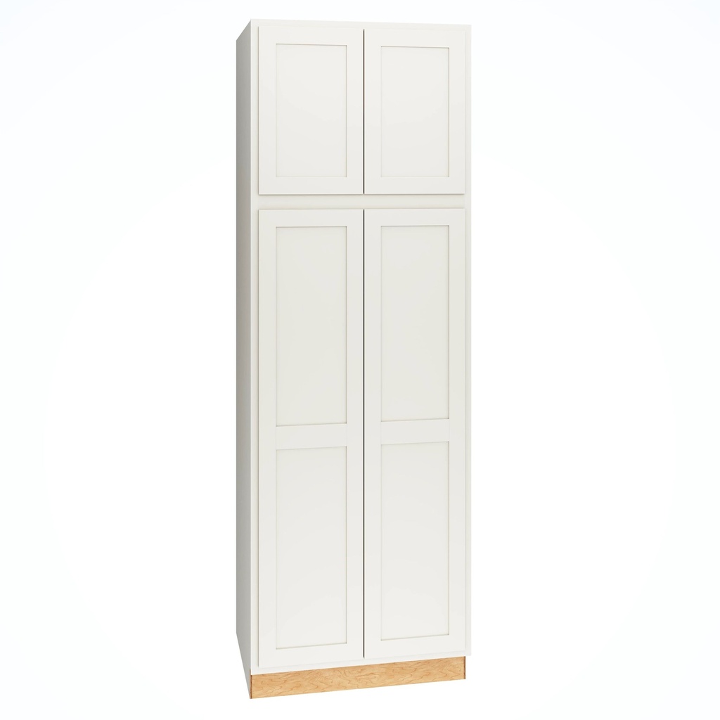 Classic Wide Utility Double Door 30 x 90 - Snow