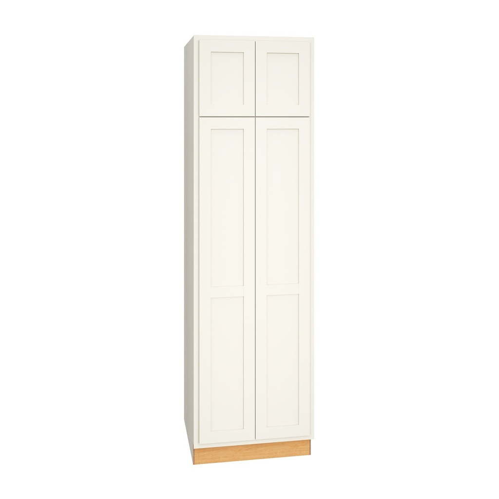 Classic Wide Utility Double Door 24 x 84 - Snow