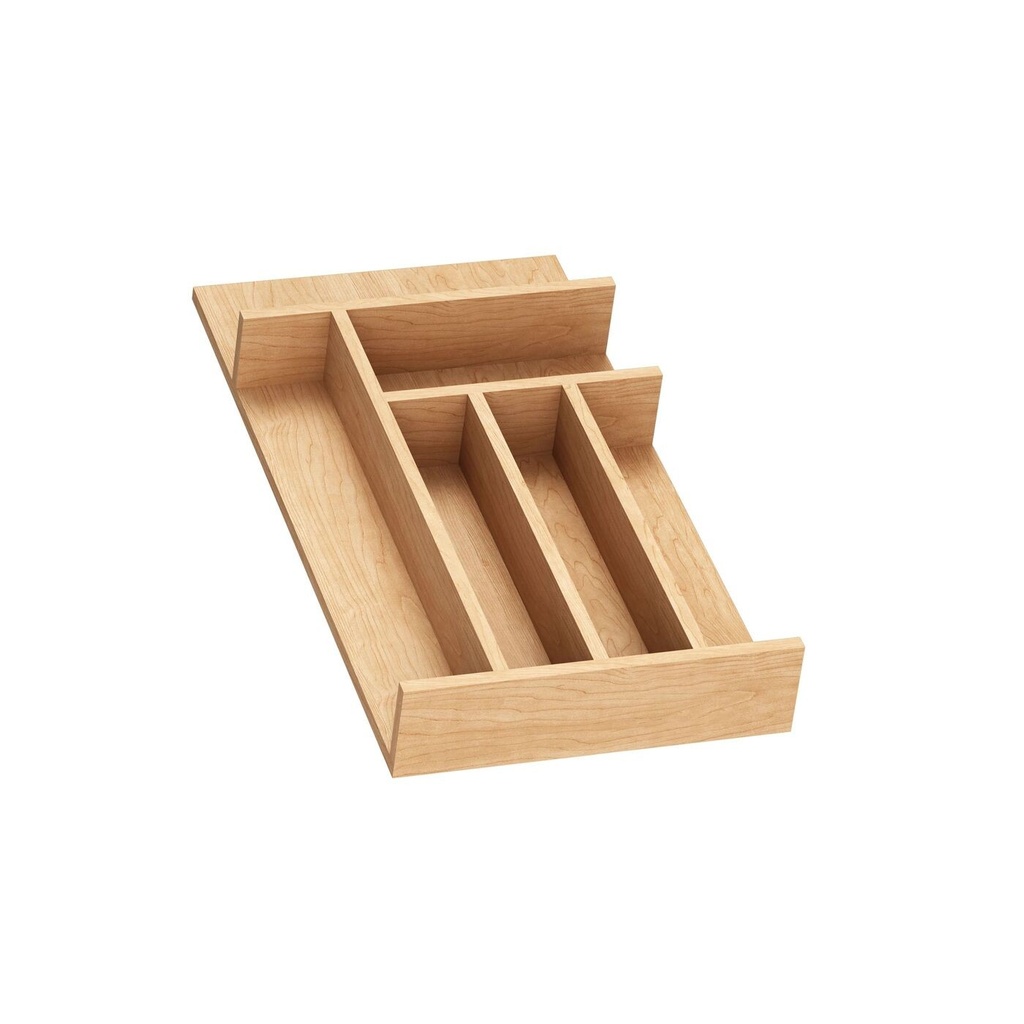 Cutlery Insert Wood Organizer For 15 Base