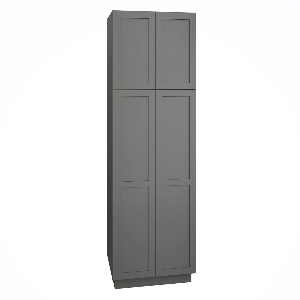 Omni Wide Utility Double Door 30 x 93 - Graphite