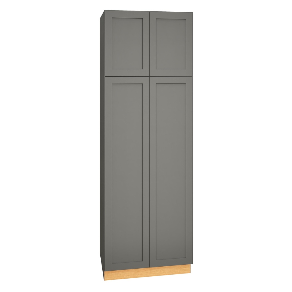 Omni Wide Utility Double Door 30 x 90 - Graphite