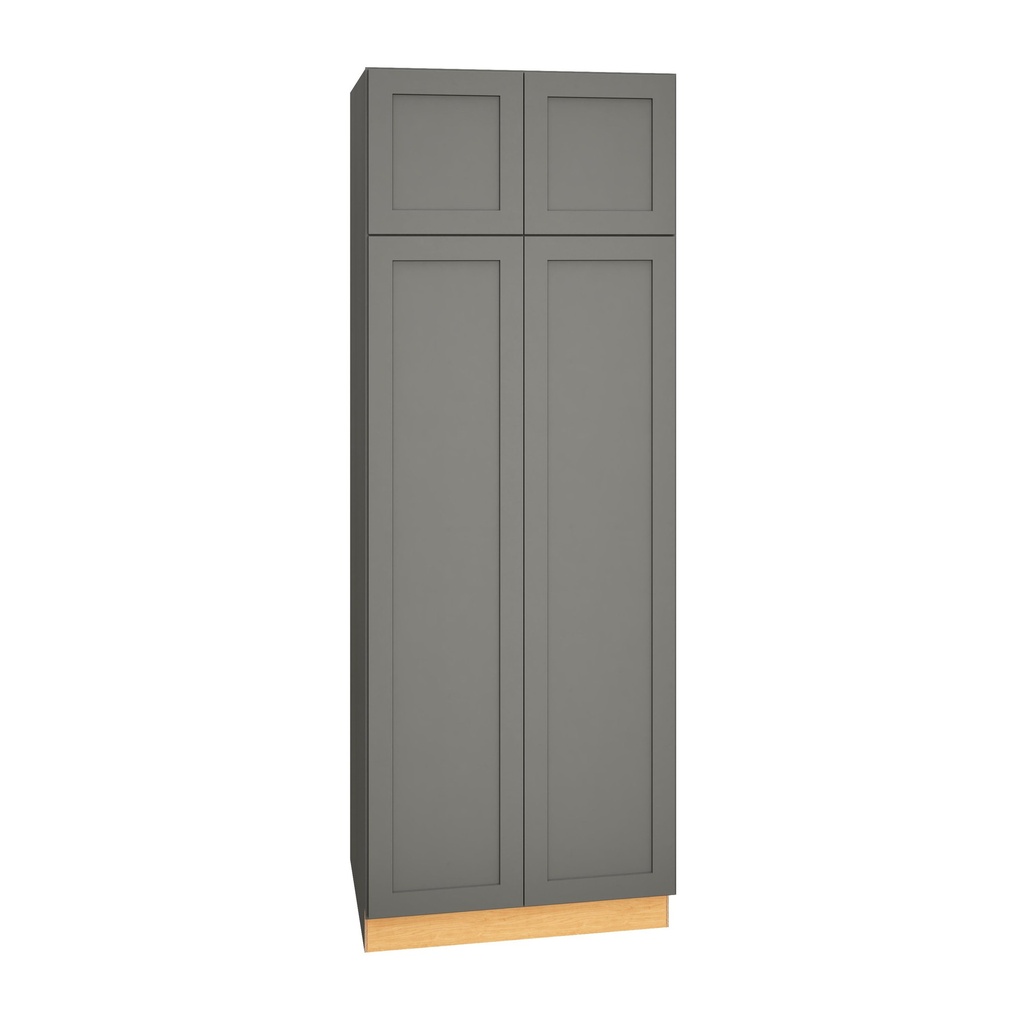 Omni Wide Utility Double Door 30 x 84 - Graphite