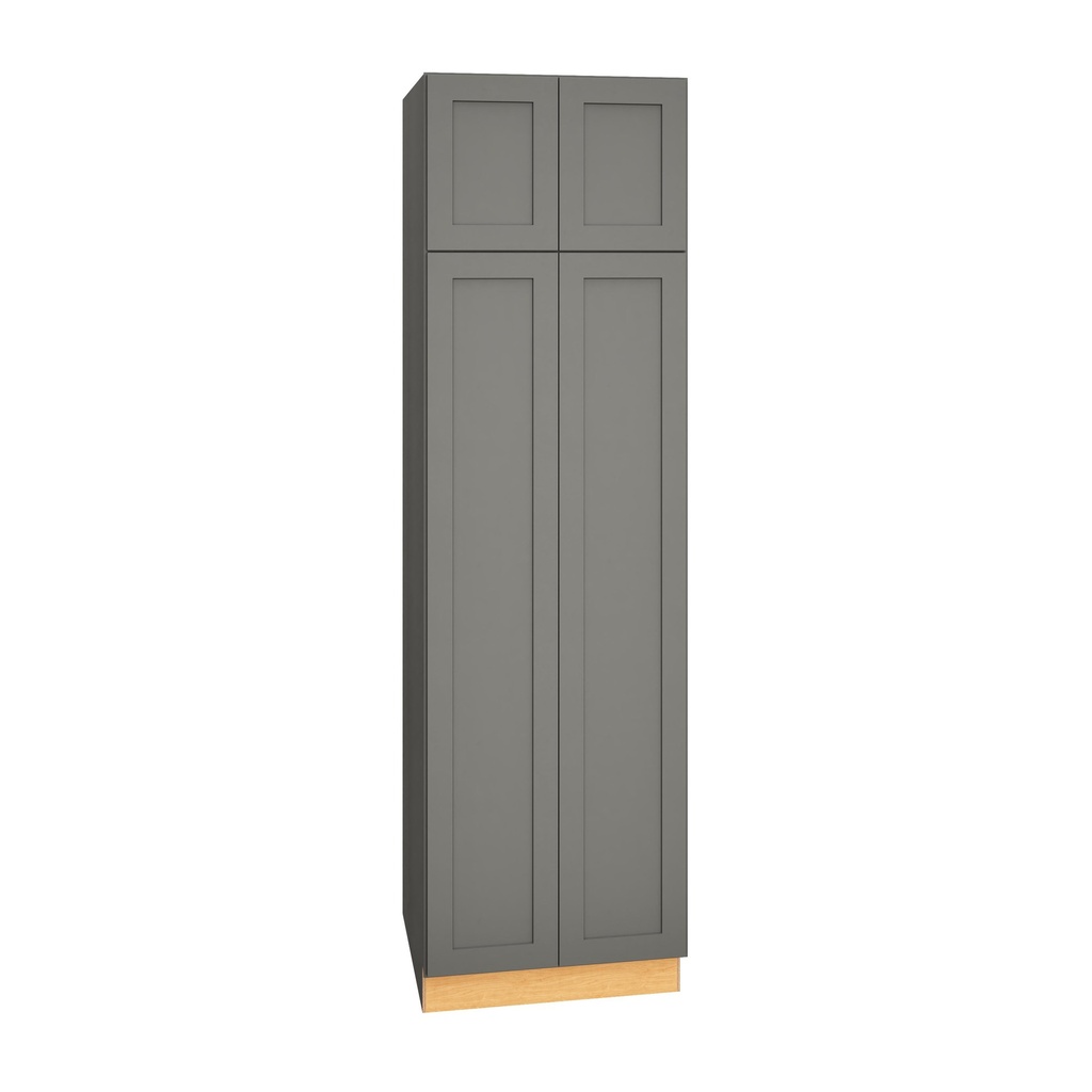 Omni Wide Utility Double Door 24 x 84 - Graphite