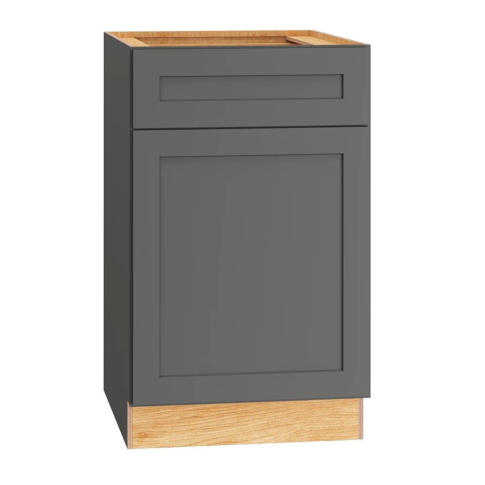 Omni Base Wastebasket 21 - Graphite