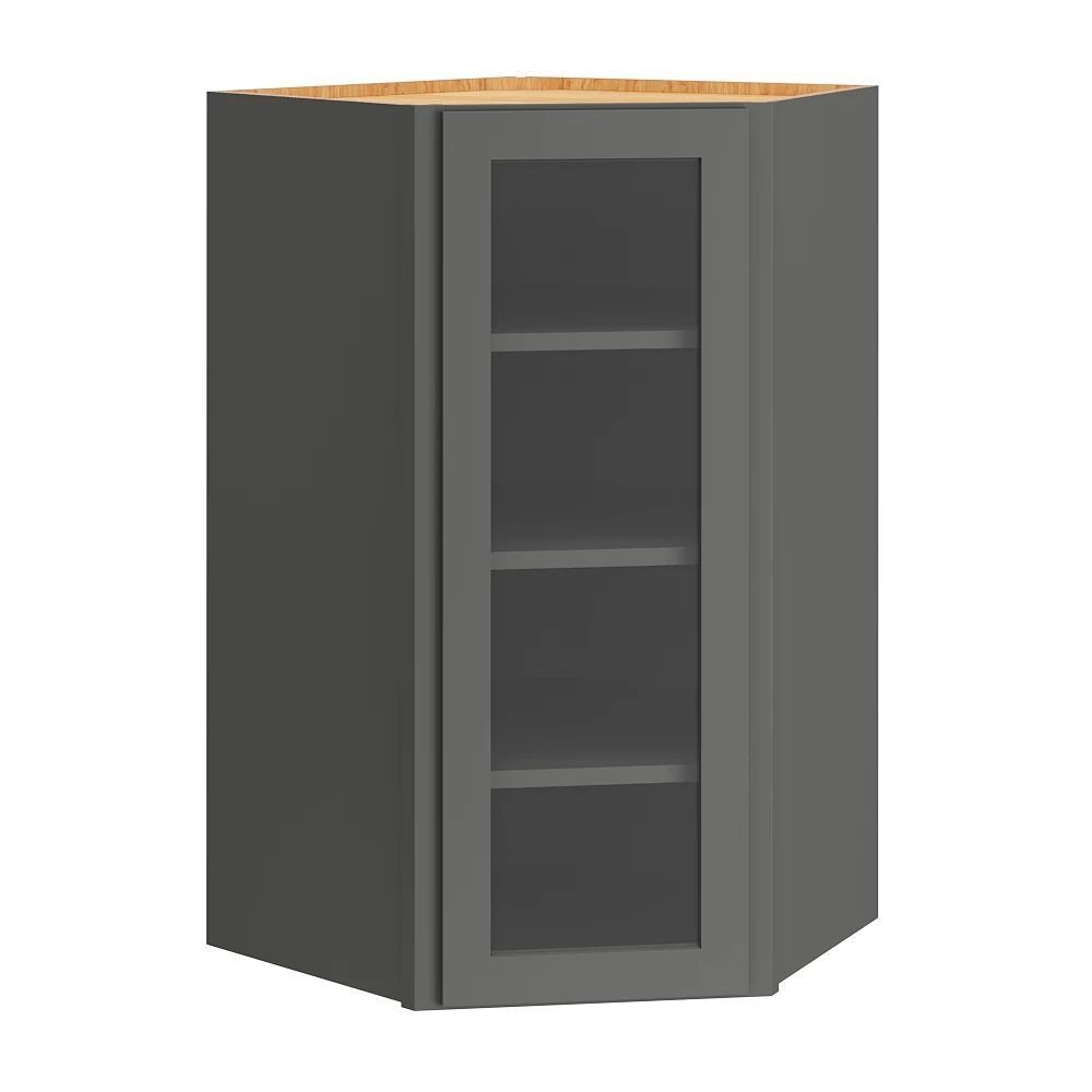 Omni Diagonal Wall Cut For Glass 24 x 42 - Graphite
