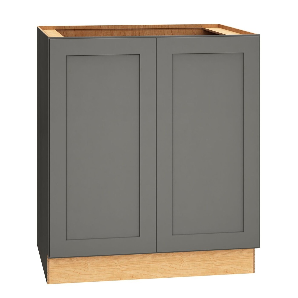 Omni Full Height Base Double Door 30 - Graphite